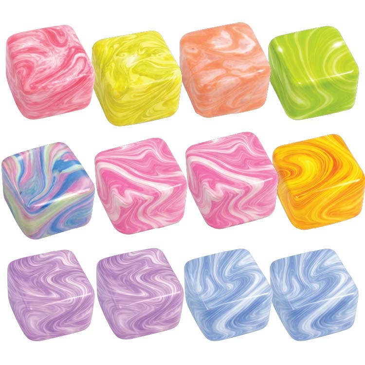 Randomly Selected - Fun Doh Swirl Squishy Cubes Viral Assortment