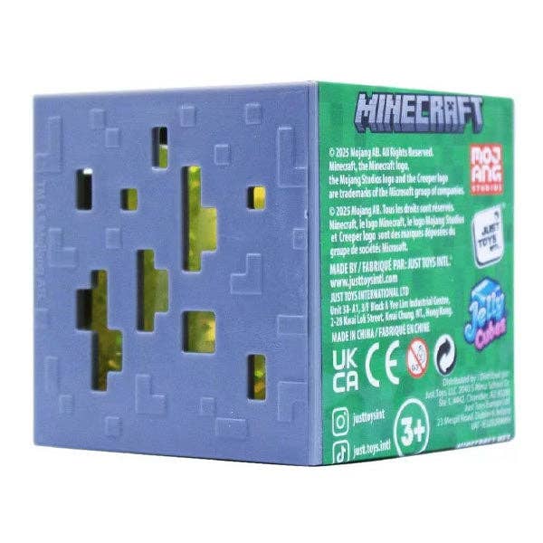 Minecraft® Jelly Cube Series 1 Squishy® Fidget Toy Blind Box (Random Selected)