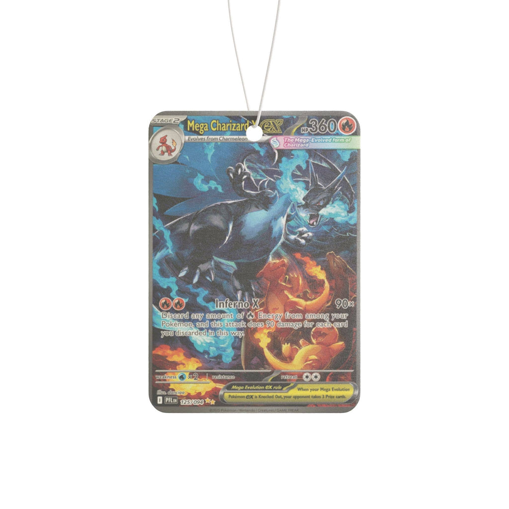  Pokémon Charizard Ex Freshener- Black Ice Scented