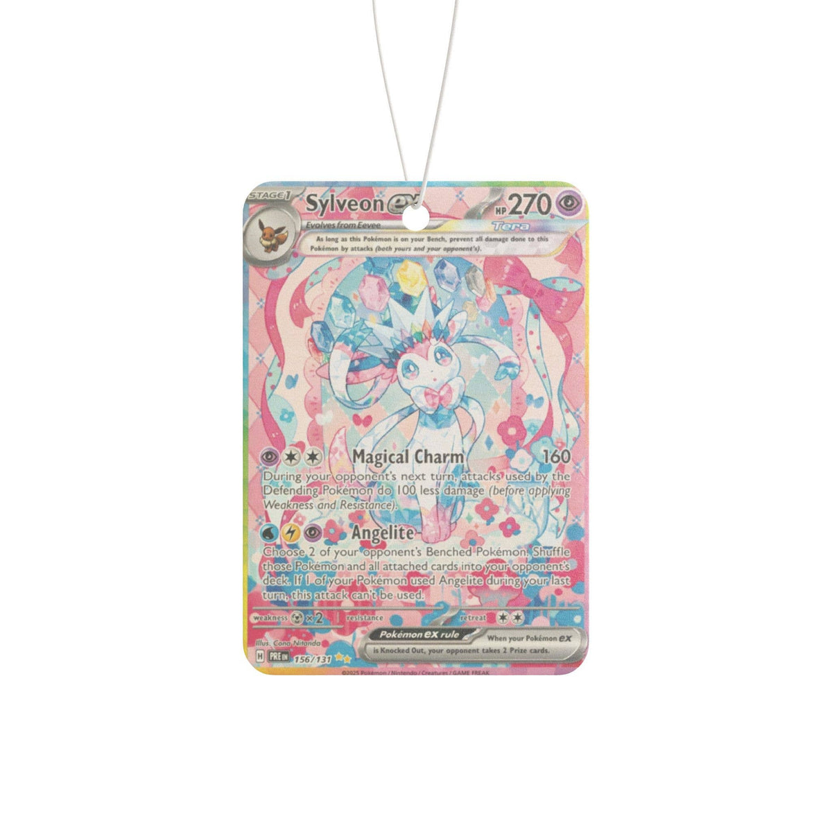 Pokémon Sylveon ex Freshener- sakura scent 