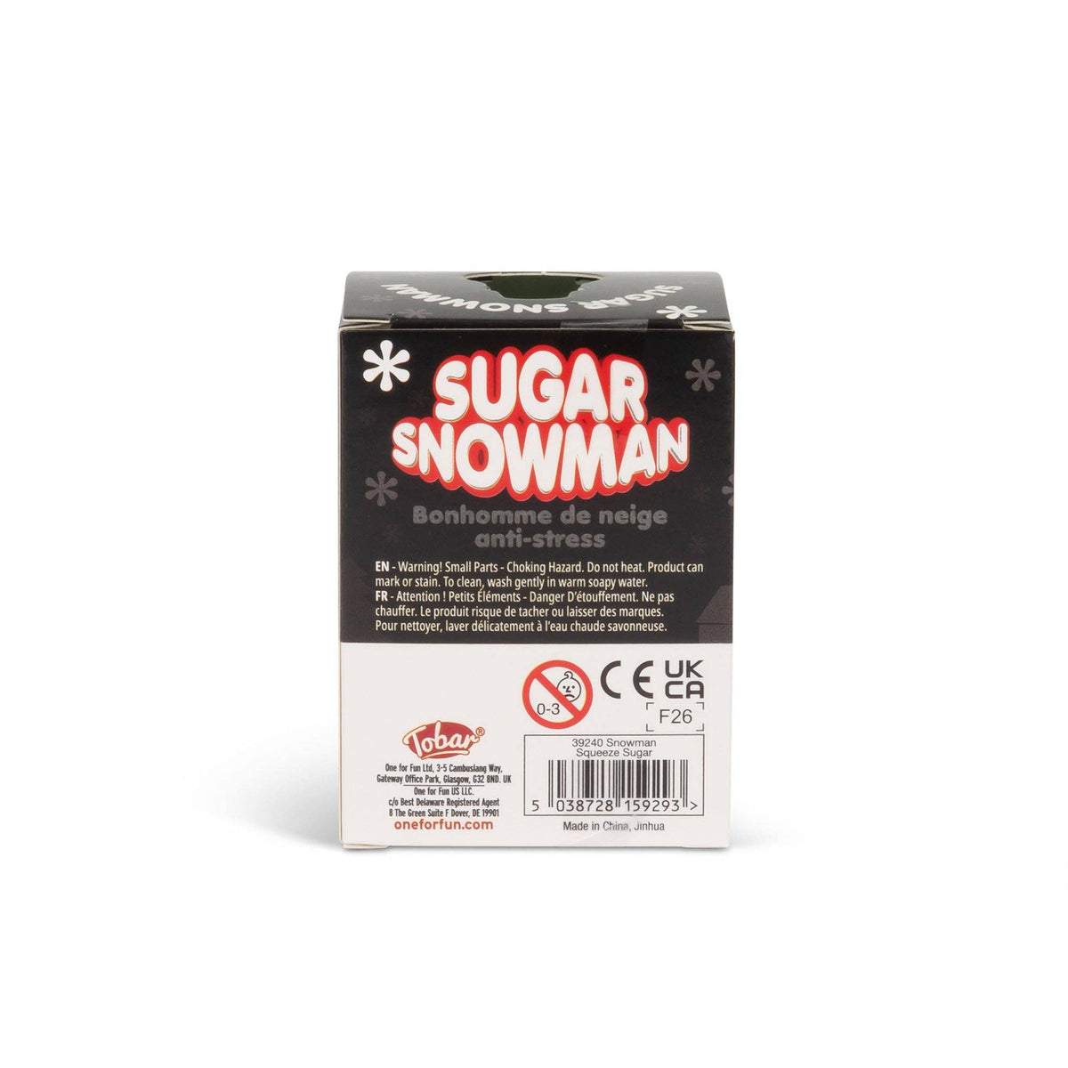 Scrunchems Sugar Snowman Squishy Fidget Toy (Randomly Selected)