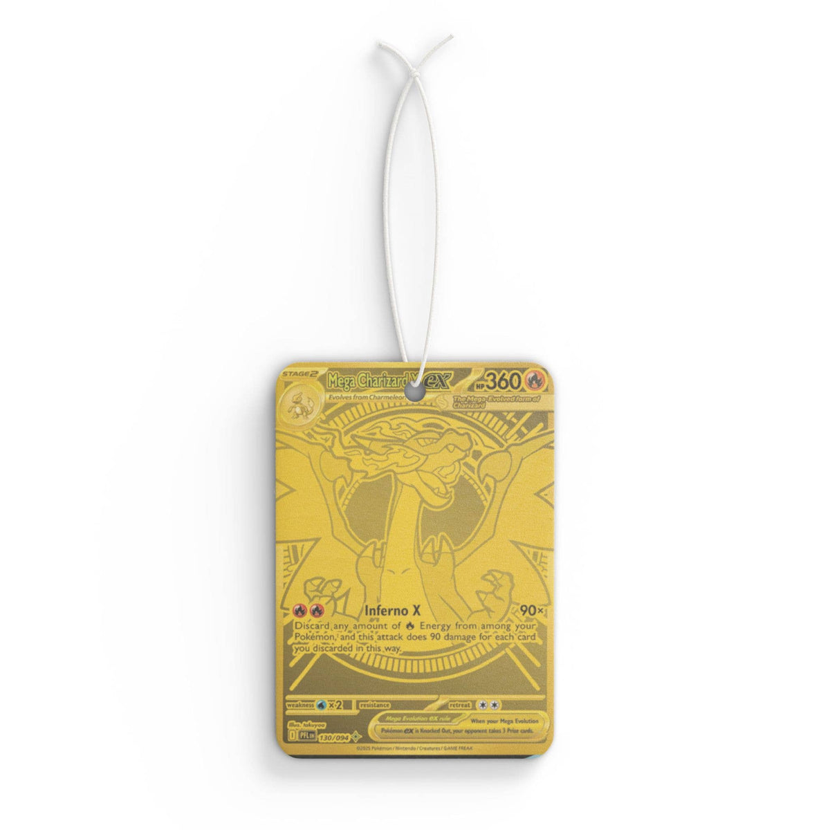 Pokémon Charizard Rare Freshener- citrus Scent