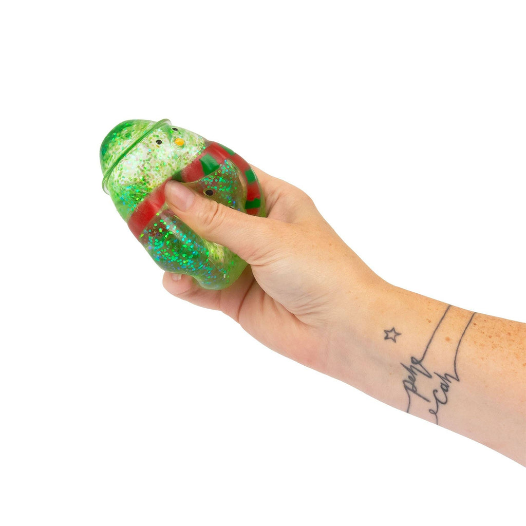 Scrunchems Sugar Snowman Squishy Fidget Toy (Randomly Selected)