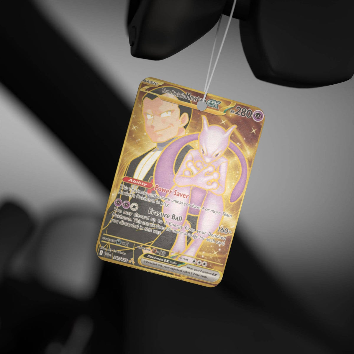 Pokémon Team Mewto Freshener- Floral Scent 