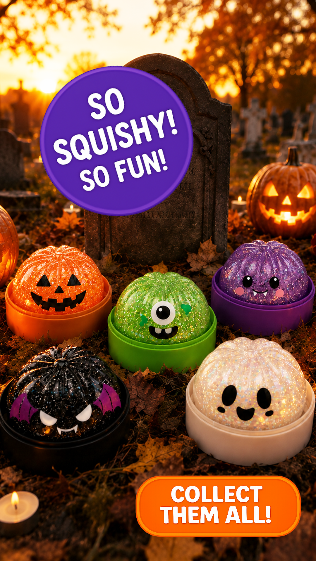Randomly Selected - Fun Doh Halloween Mystery Dumpling Squishy