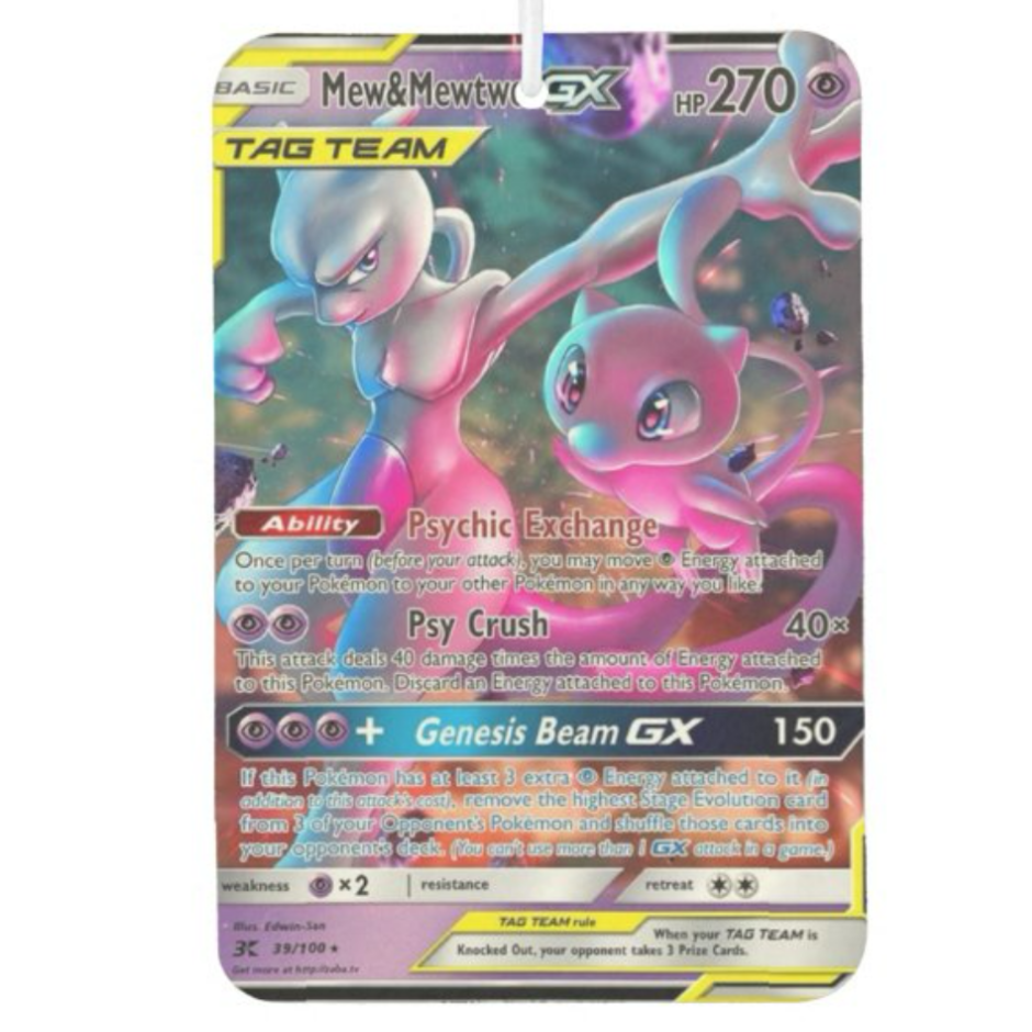 Poke Mew Car Freshener- Orchid Scent 