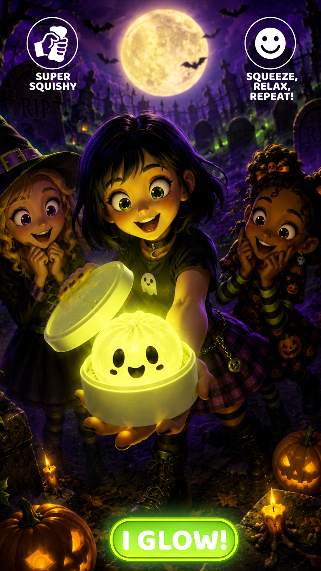 Randomly Selected - Fun Doh Halloween Mystery Dumpling Squishy