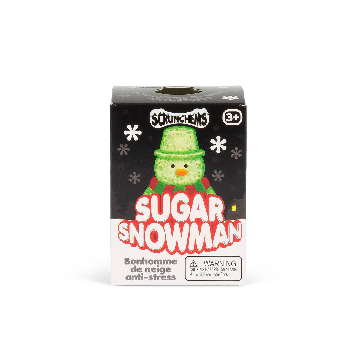Scrunchems Sugar Snowman Squishy Fidget Toy (Randomly Selected)