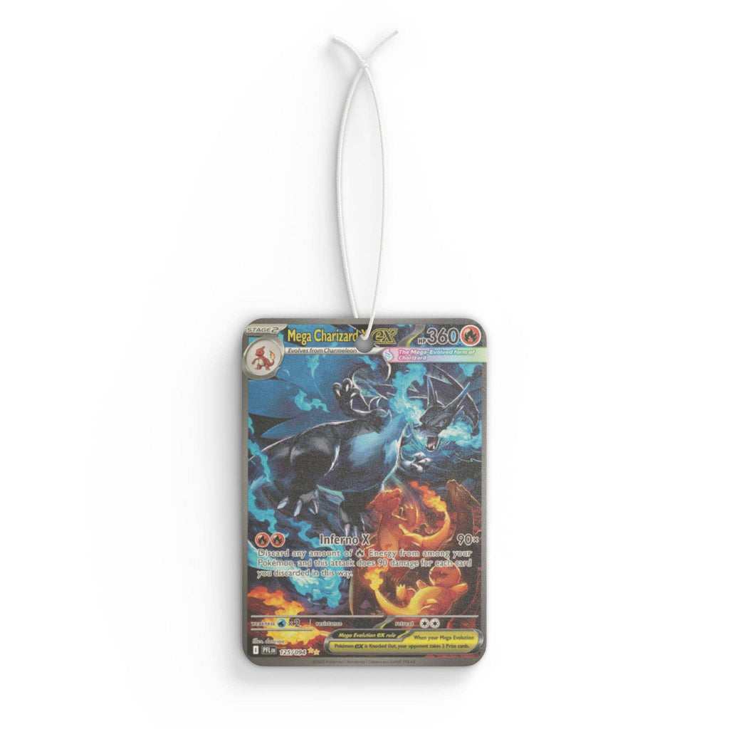  Pokémon Charizard Ex Freshener- Black Ice Scented